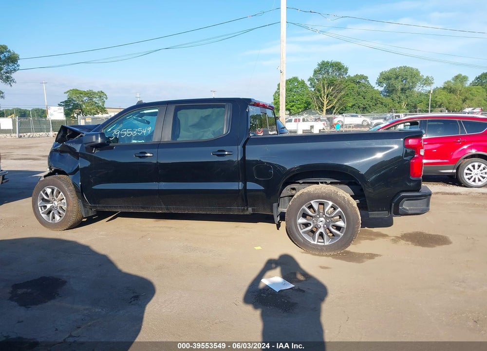 2020 CHEVROLET SILVERADO 1500 4WD SHORT BED RST VIN: 3GCUYEET4LG343890