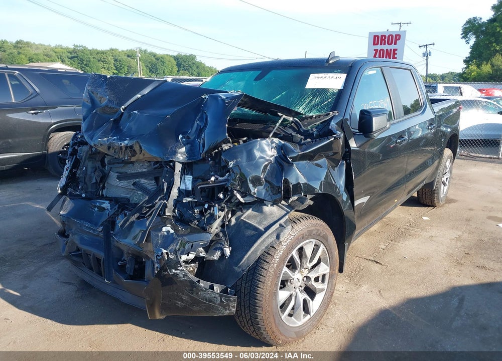 2020 CHEVROLET SILVERADO 1500 4WD SHORT BED RST VIN: 3GCUYEET4LG343890