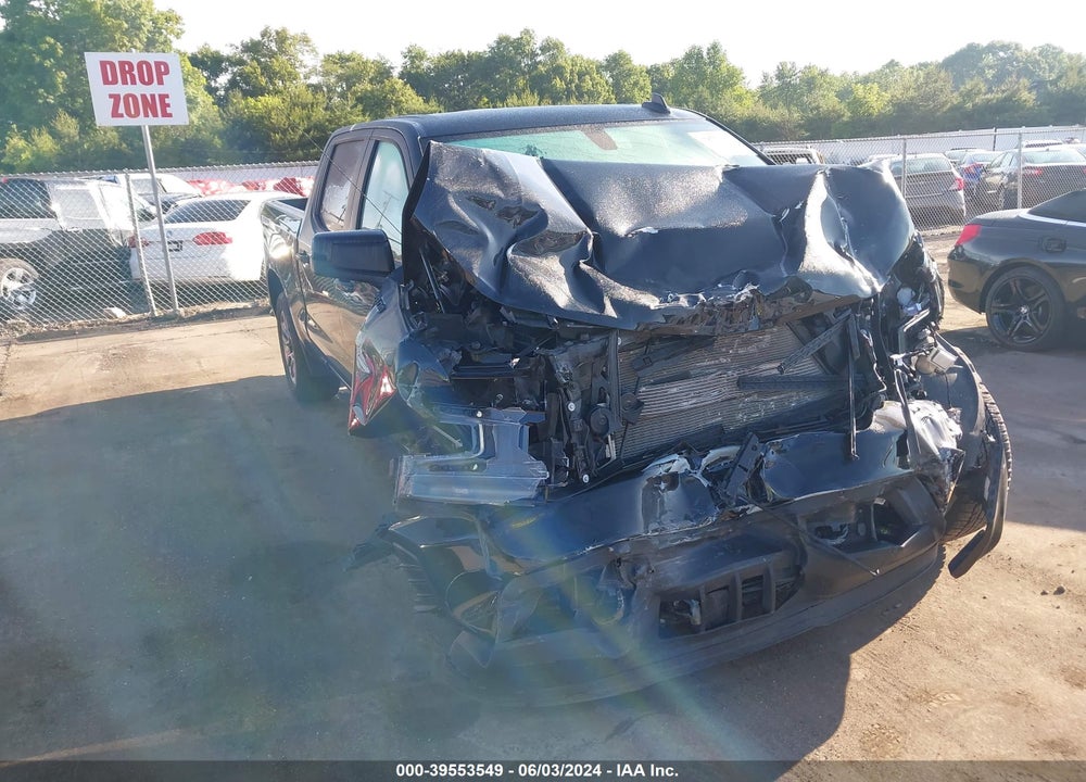 2020 CHEVROLET SILVERADO 1500 4WD SHORT BED RST VIN: 3GCUYEET4LG343890