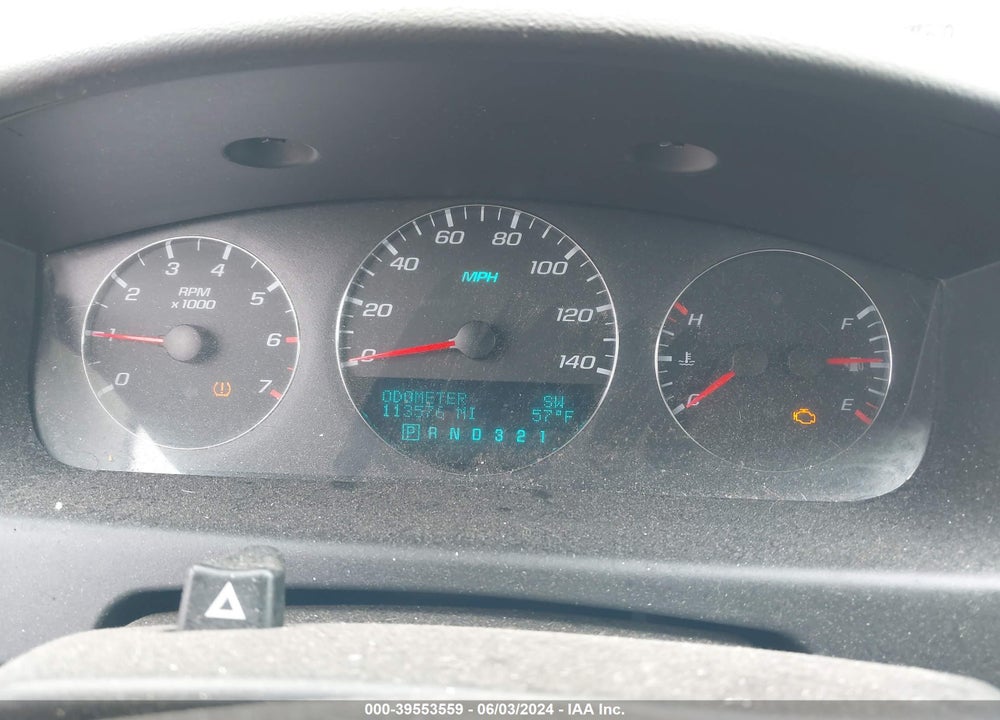 2007 CHEVROLET IMPALA VIN: 2G1WC58R879331693