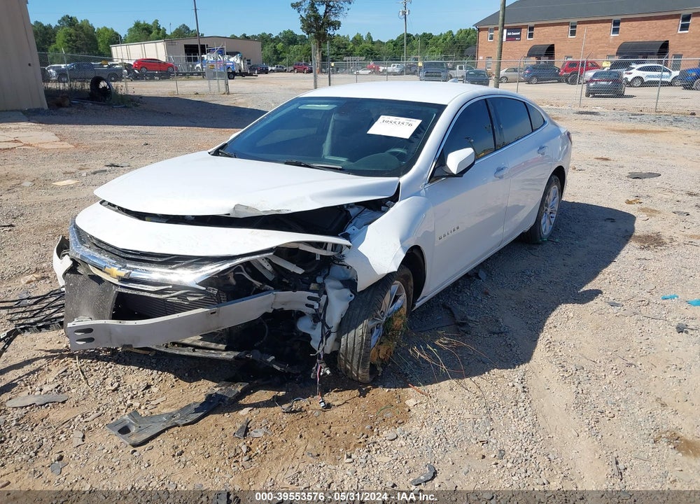 2020 CHEVROLET MALIBU FWD LT VIN: 1G1ZD5ST7LF029151