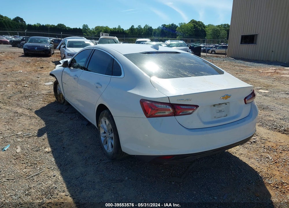 2020 CHEVROLET MALIBU FWD LT VIN: 1G1ZD5ST7LF029151