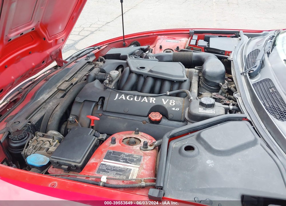 2002 JAGUAR XK8 VIN: SAJDA42C12NA25934