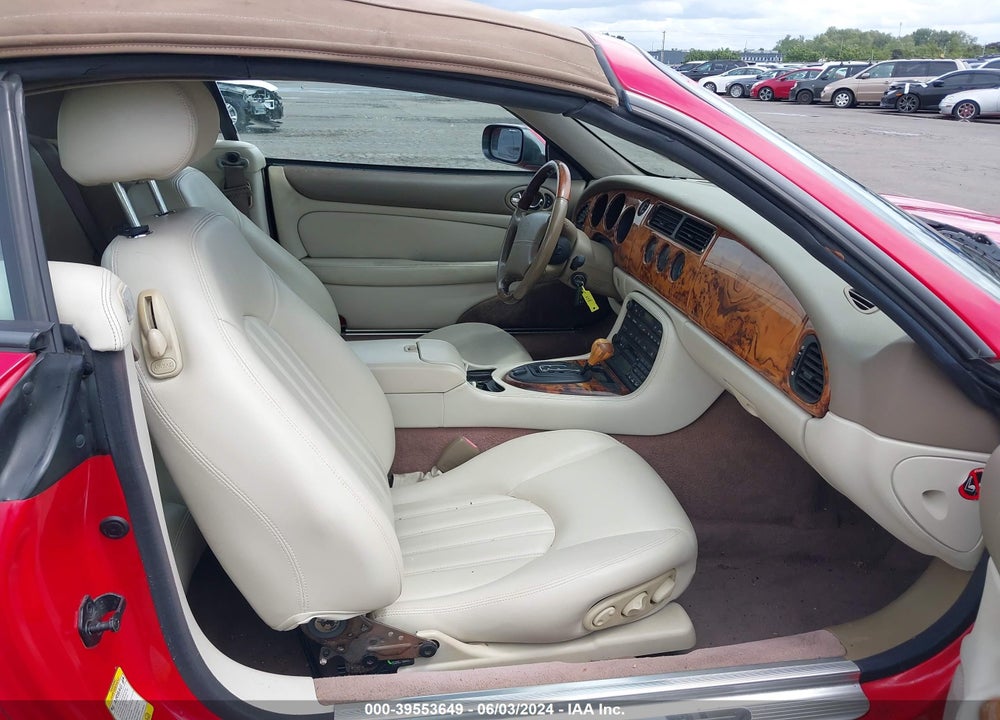 2002 JAGUAR XK8 VIN: SAJDA42C12NA25934