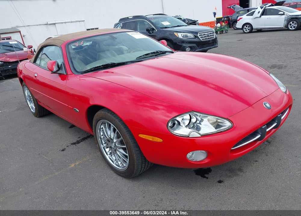 2002 JAGUAR XK8 VIN: SAJDA42C12NA25934