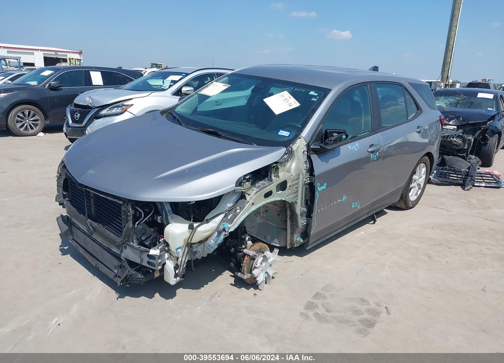 2024 CHEVROLET EQUINOX FWD LS VIN: 3GNAXHEG7RL124665