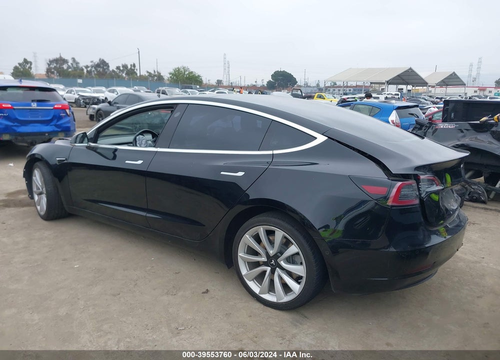 2018 TESLA MODEL 3 LONG RANGE/MID RANGE VIN: 5YJ3E1EA4JF061196