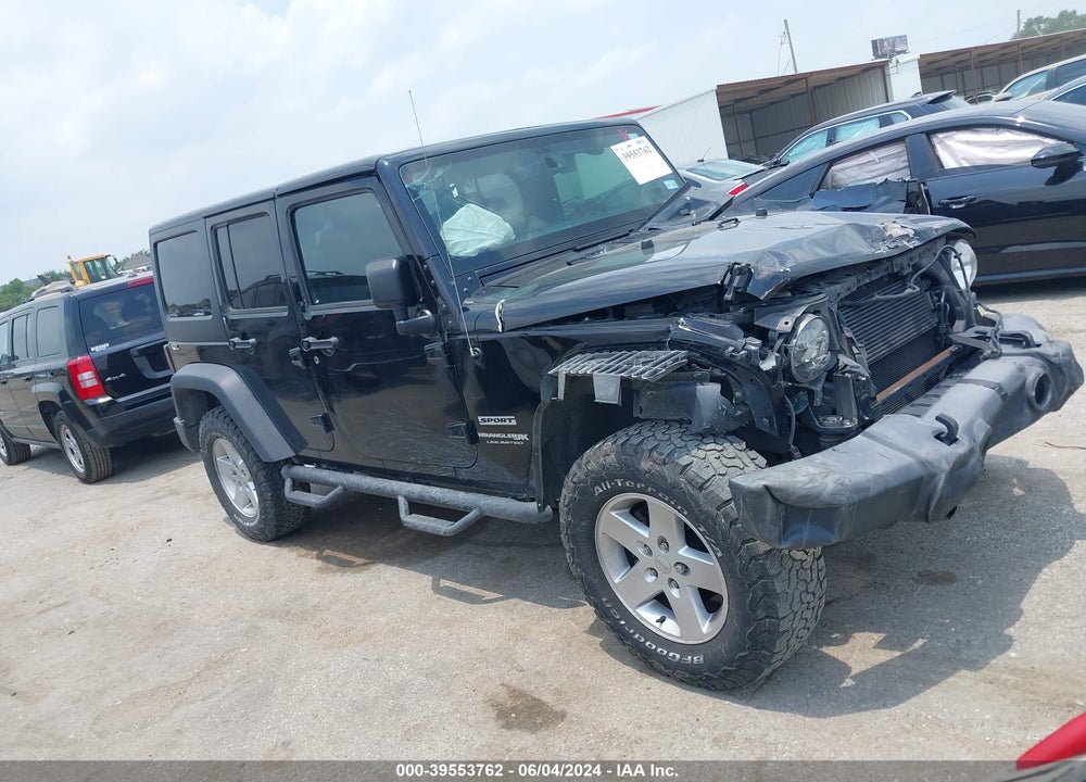 2018 JEEP WRANGLER JK UNLIMITED SPORT S 4X4 VIN: 1C4HJWDG1JL859687