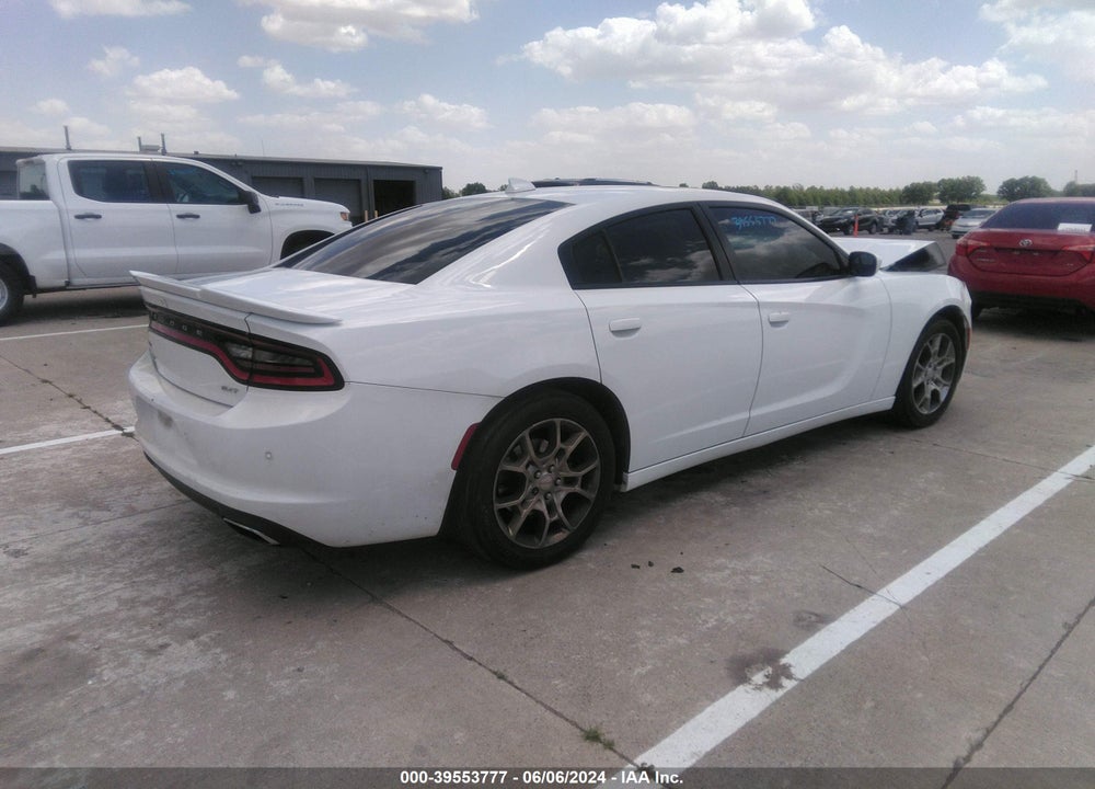 2015 DODGE CHARGER SXT VIN: 2C3CDXJG6FH919936