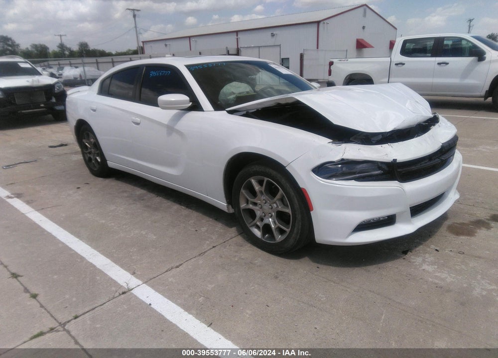 2015 DODGE CHARGER SXT VIN: 2C3CDXJG6FH919936