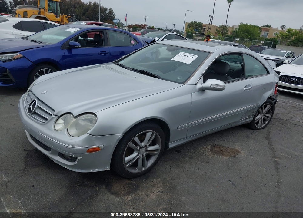 2008 MERCEDES-BENZ CLK 350 VIN: WDBTJ56H98F237680