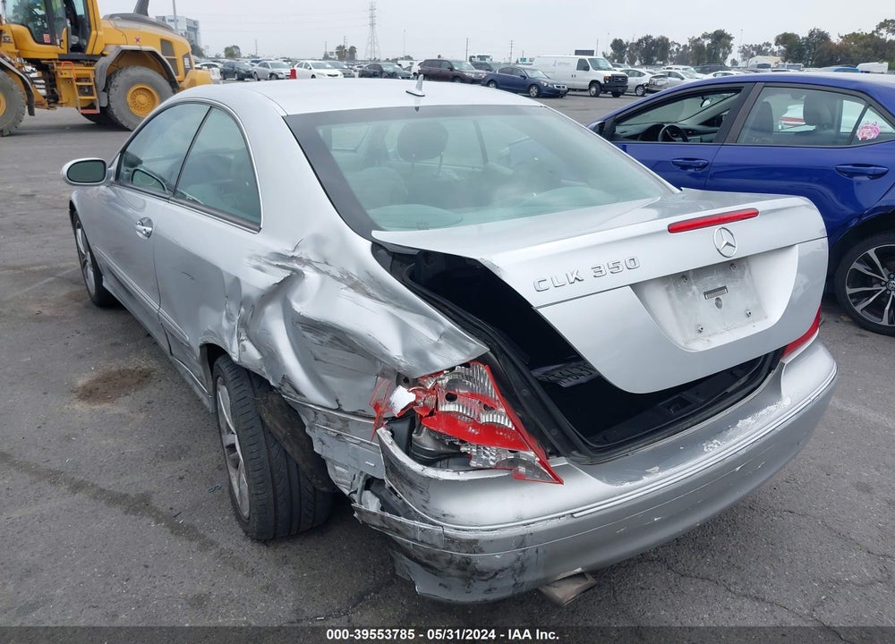 2008 MERCEDES-BENZ CLK 350 VIN: WDBTJ56H98F237680