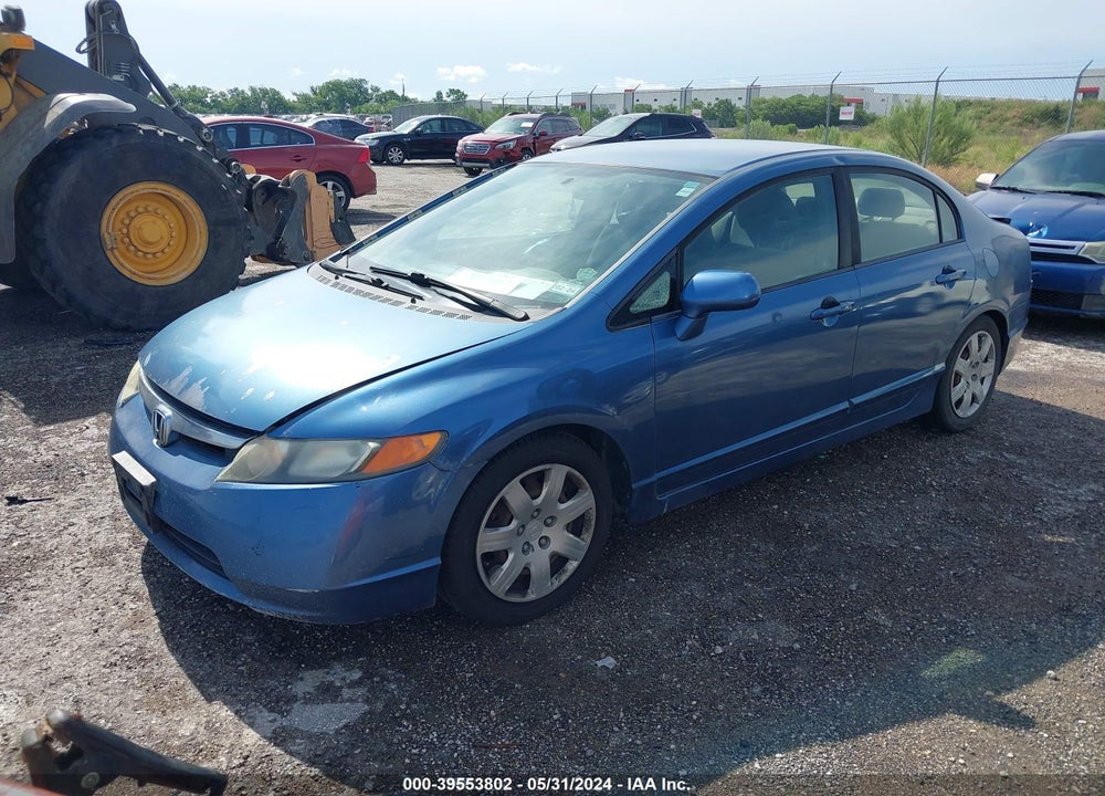 2008 HONDA CIVIC LX VIN: 1HGFA16548L070385