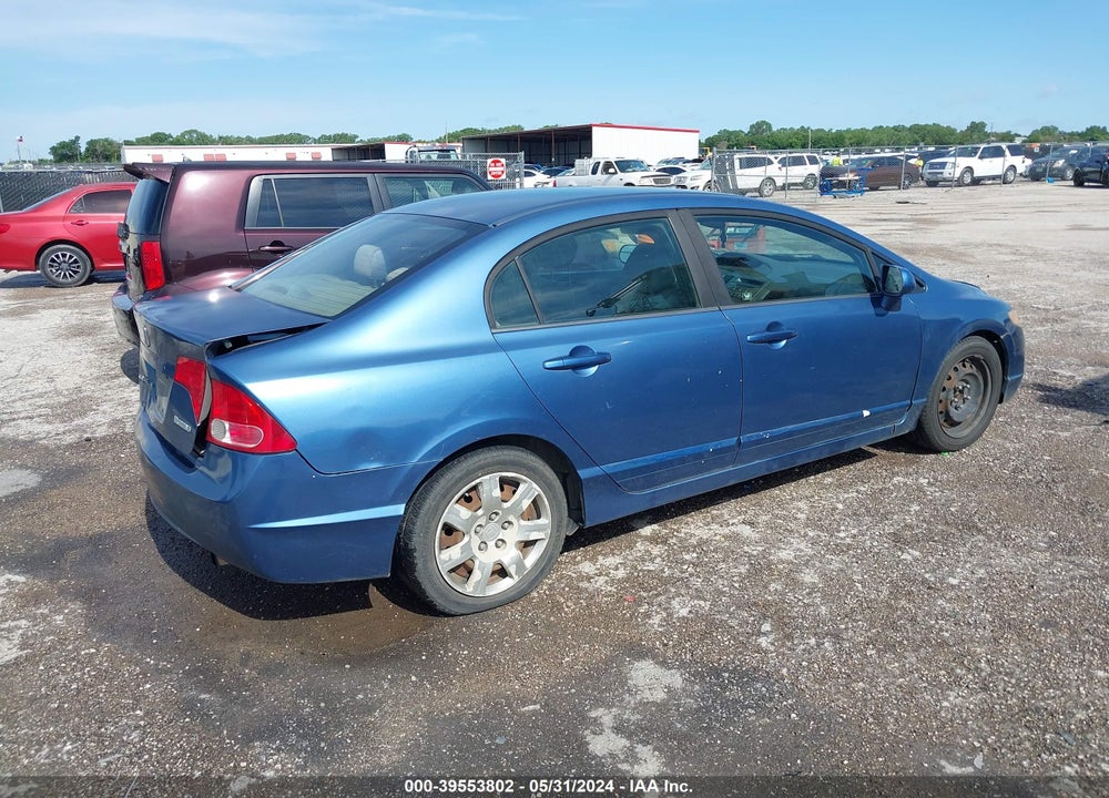 2008 HONDA CIVIC LX VIN: 1HGFA16548L070385