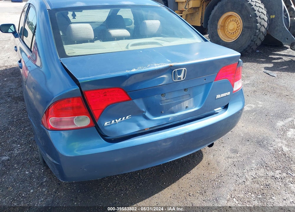 2008 HONDA CIVIC LX VIN: 1HGFA16548L070385