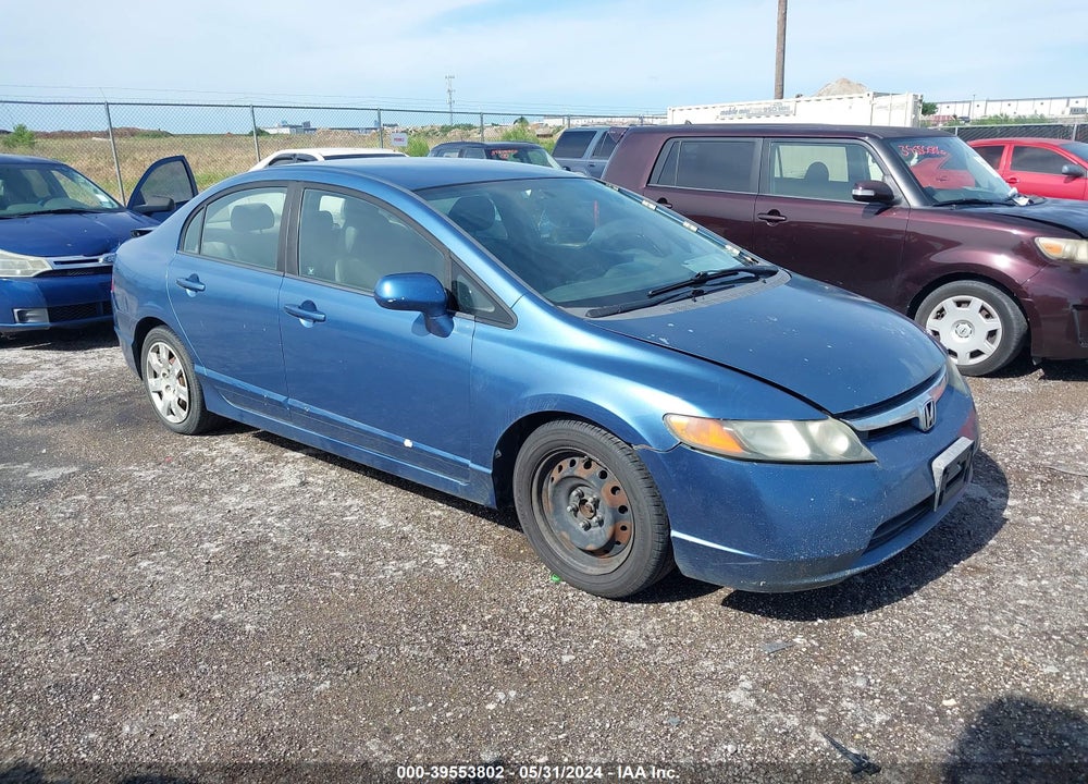 2008 HONDA CIVIC LX VIN: 1HGFA16548L070385