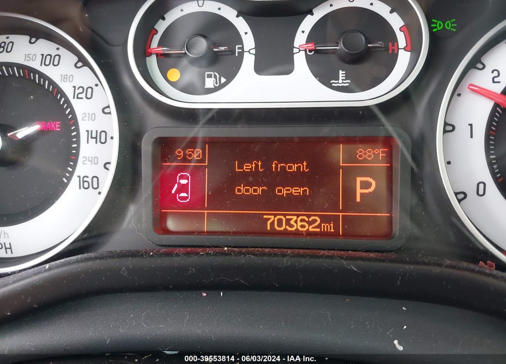 2017 FIAT 500L TREKKING VIN: ZFBCFADH8HZ040192