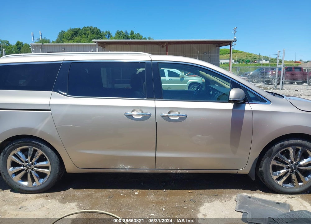2015 KIA SEDONA SX LUXURY VIN: KNDME5C19F6035680