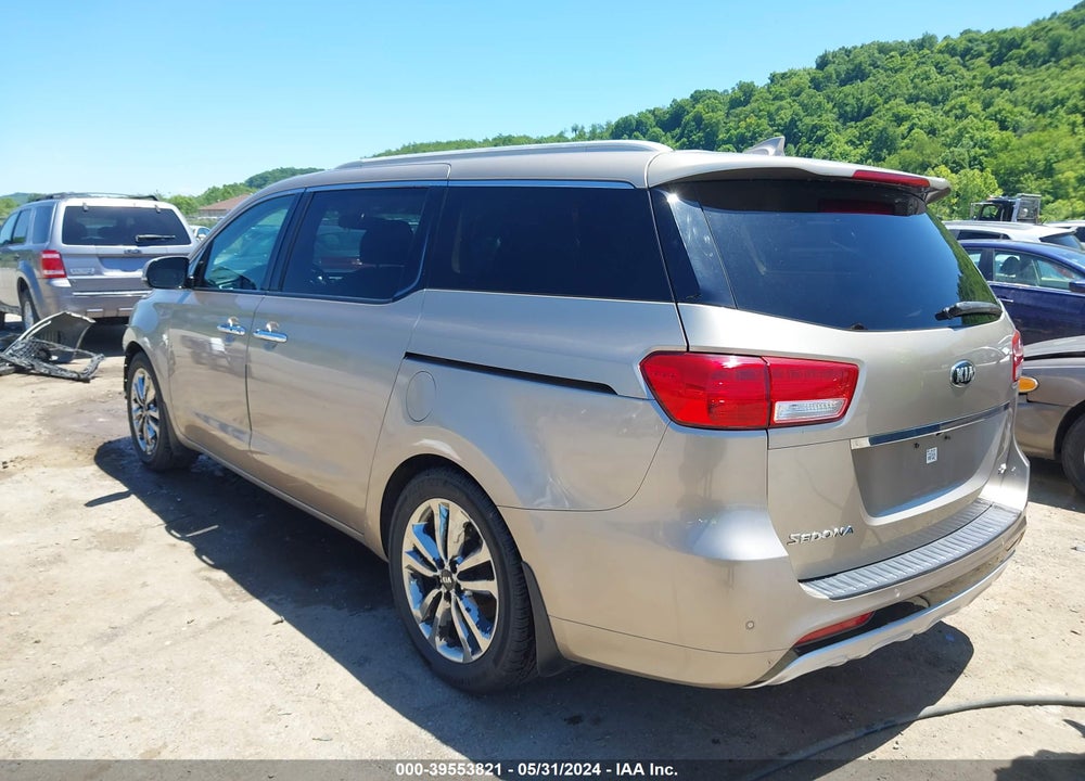 2015 KIA SEDONA SX LUXURY VIN: KNDME5C19F6035680