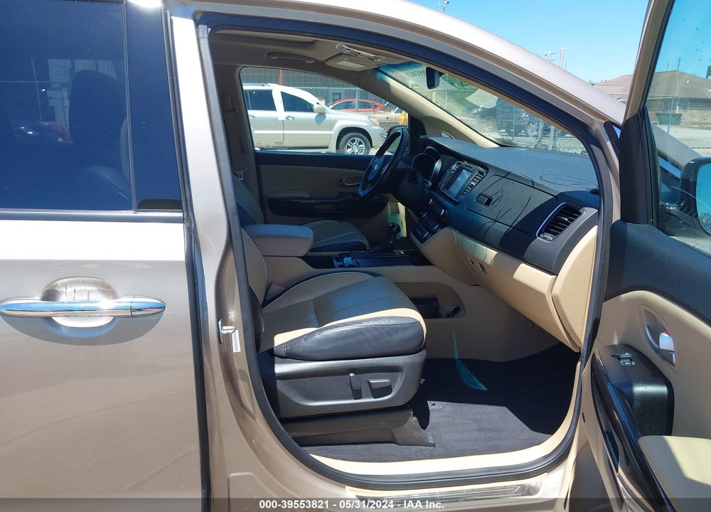 2015 KIA SEDONA SX LUXURY VIN: KNDME5C19F6035680