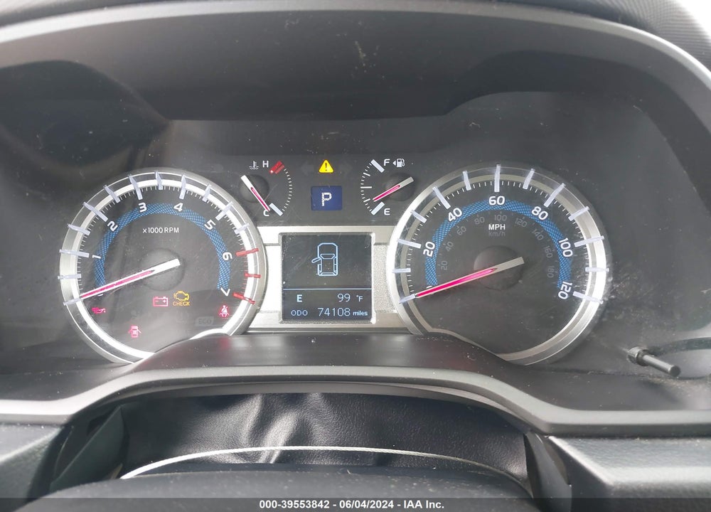 2019 TOYOTA 4RUNNER LIMITED VIN: JTEBU5JR7K5700588