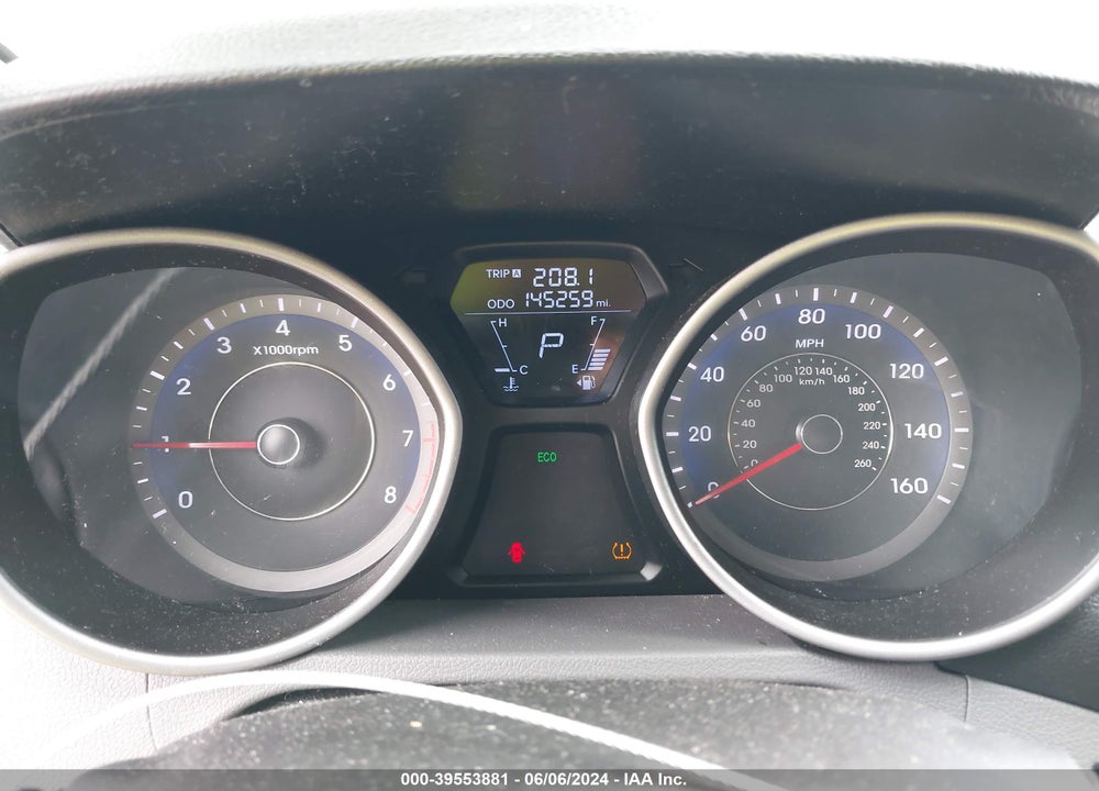 2012 HYUNDAI ELANTRA GLS (ULSAN PLANT) VIN: KMHDH4AE7CU424649