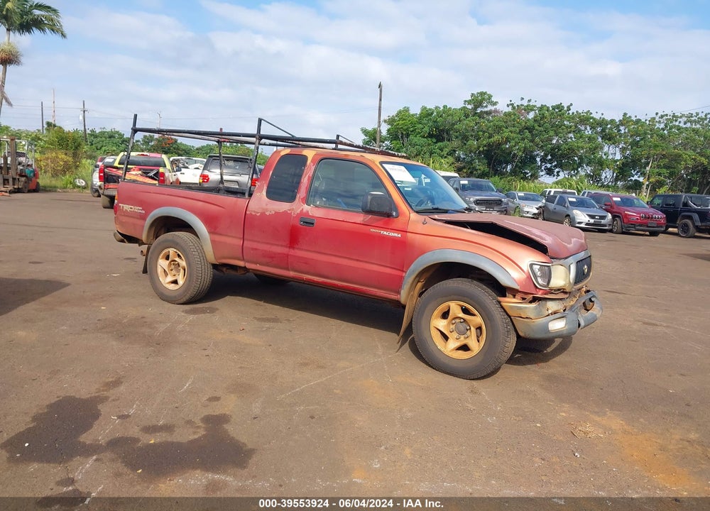 2001 TOYOTA TACOMA BASE V6 VIN: 5TEWN72N81Z830868