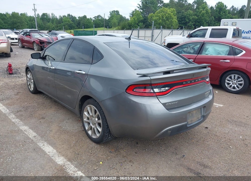 2013 DODGE DART LIMITED VIN: 1C3CDFCA9DD728198