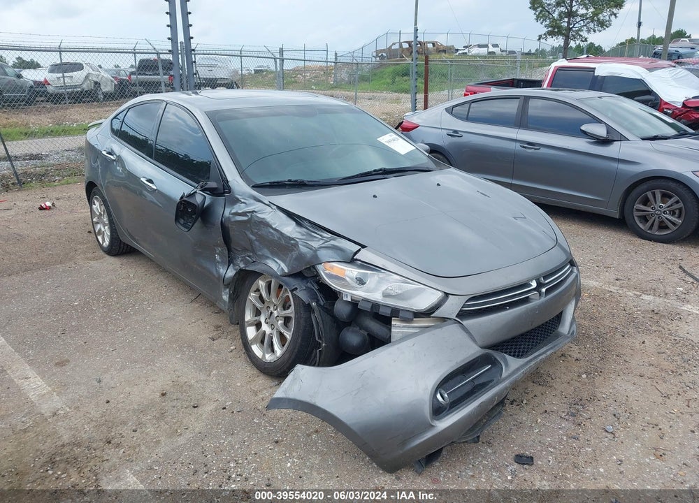 2013 DODGE DART LIMITED VIN: 1C3CDFCA9DD728198