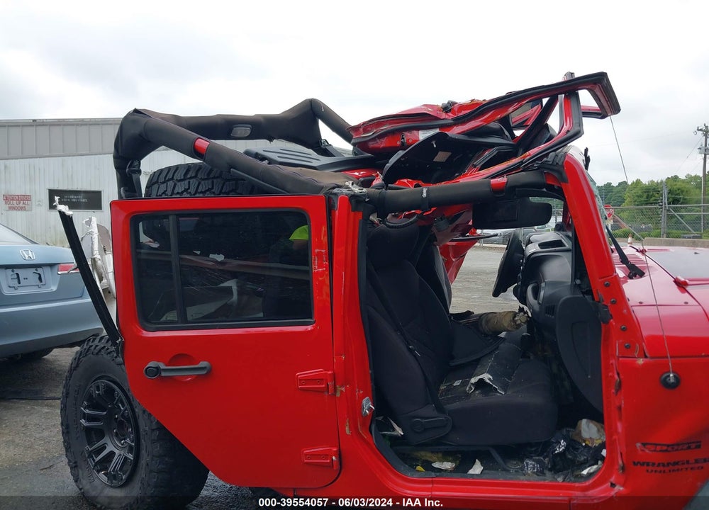 2014 JEEP WRANGLER UNLIMITED VIN: 1C4BJWDG1EL118158