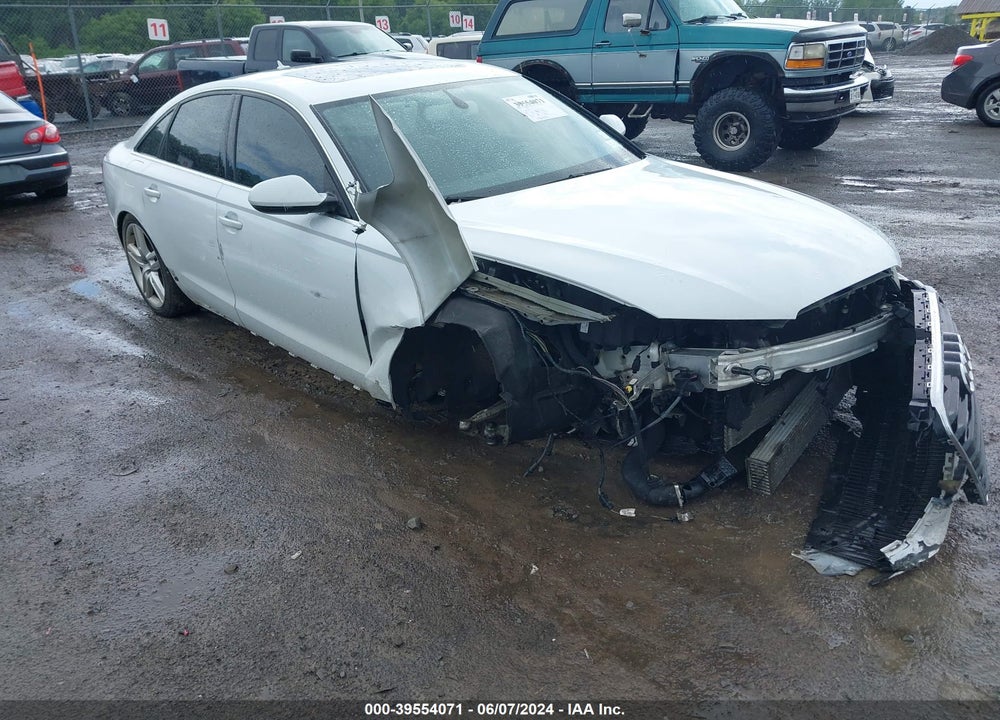 2014 AUDI A6 2.0T PREMIUM VIN: WAUGFAFC6EN115911