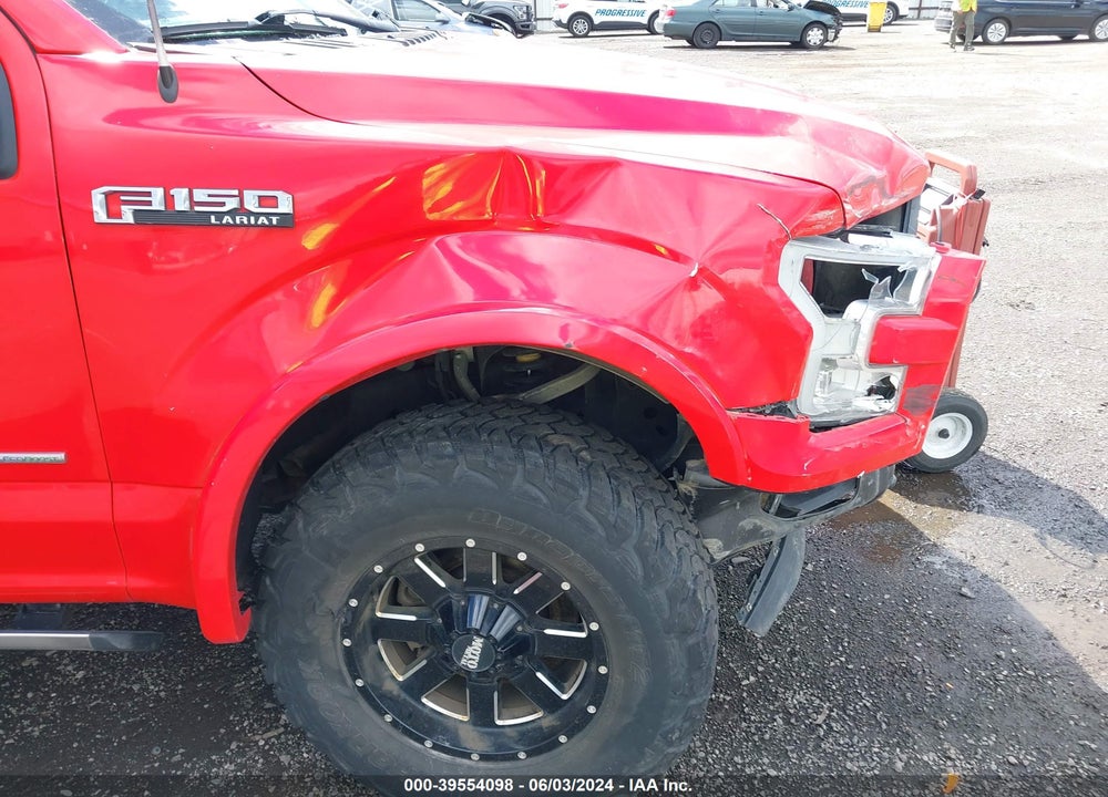 2015 FORD F-150 LARIAT VIN: 1FTEW1EG4FFC55420