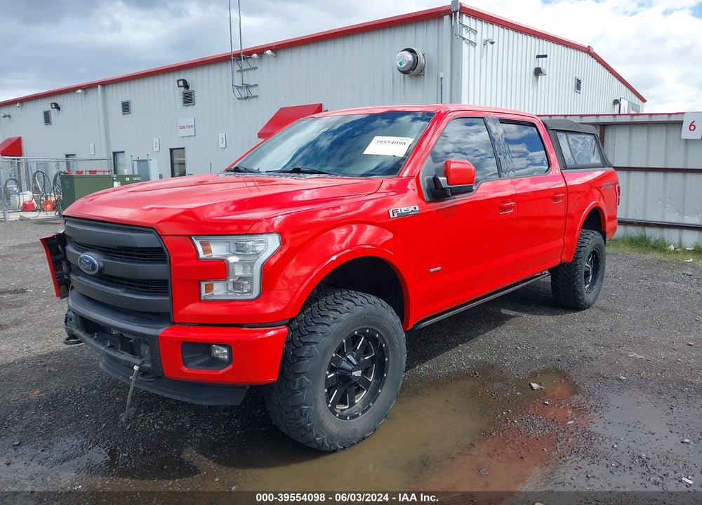 2015 FORD F-150 LARIAT VIN: 1FTEW1EG4FFC55420