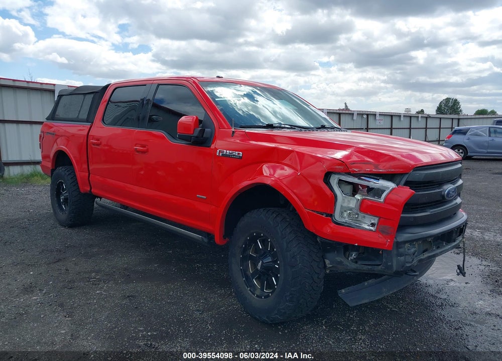 2015 FORD F-150 LARIAT VIN: 1FTEW1EG4FFC55420