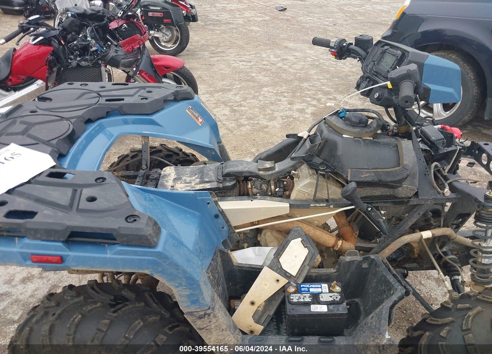 2022 POLARIS SPORTSMAN VIN: 3NESEA573NN481481