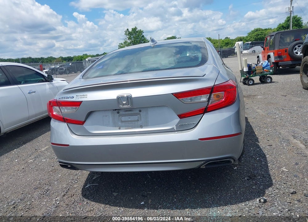 2018 HONDA ACCORD SPORT VIN: 1HGCV1F30JA208575