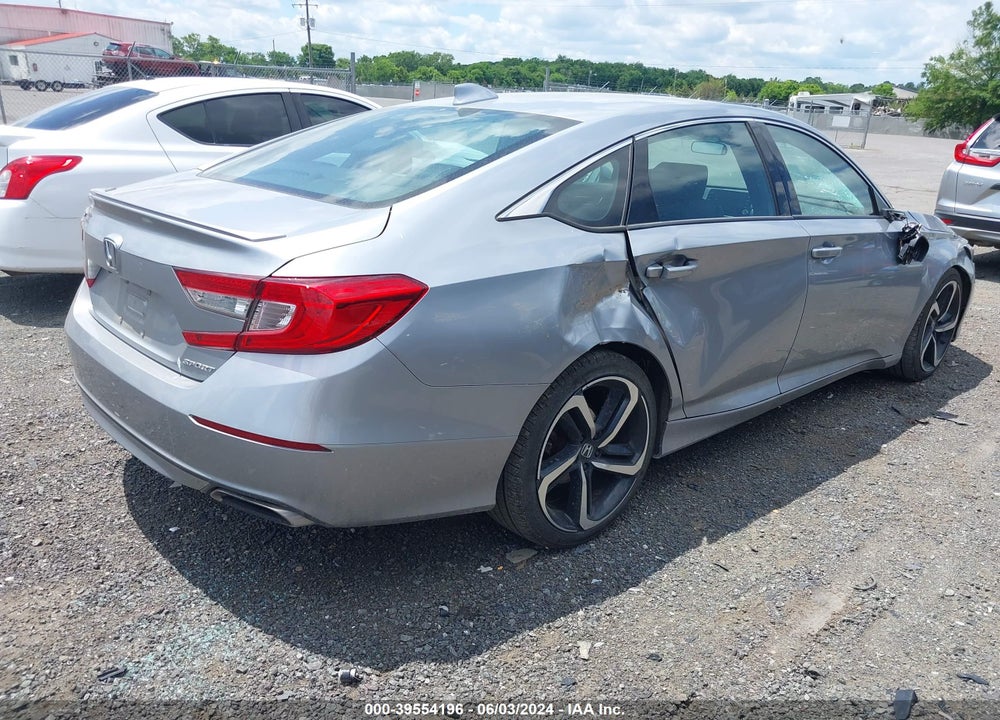 2018 HONDA ACCORD SPORT VIN: 1HGCV1F30JA208575