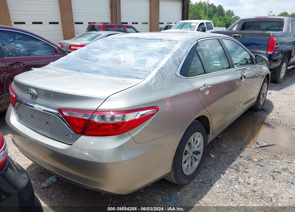 2016 TOYOTA CAMRY LE VIN: 4T1BF1FK7GU164706