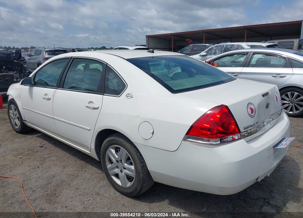 2007 CHEVROLET IMPALA VIN: 2G1WB58K679357179