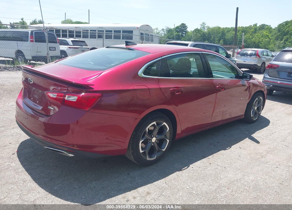 2019 CHEVROLET MALIBU RS VIN: 1G1ZG5ST0KF192780