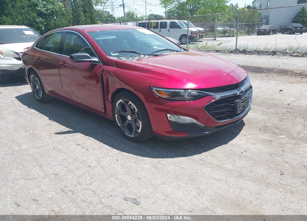 2019 CHEVROLET MALIBU RS VIN: 1G1ZG5ST0KF192780