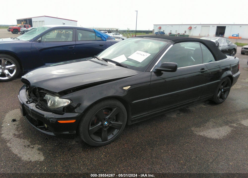 2005 BMW 325CI VIN: WBABW33405PL36122