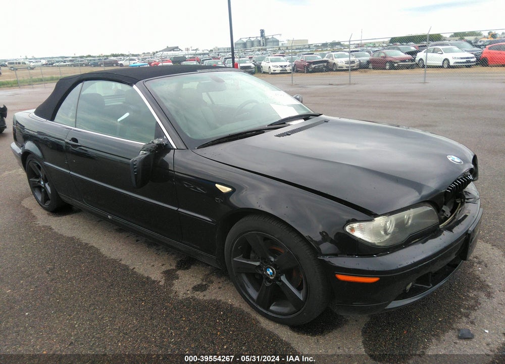 2005 BMW 325CI VIN: WBABW33405PL36122
