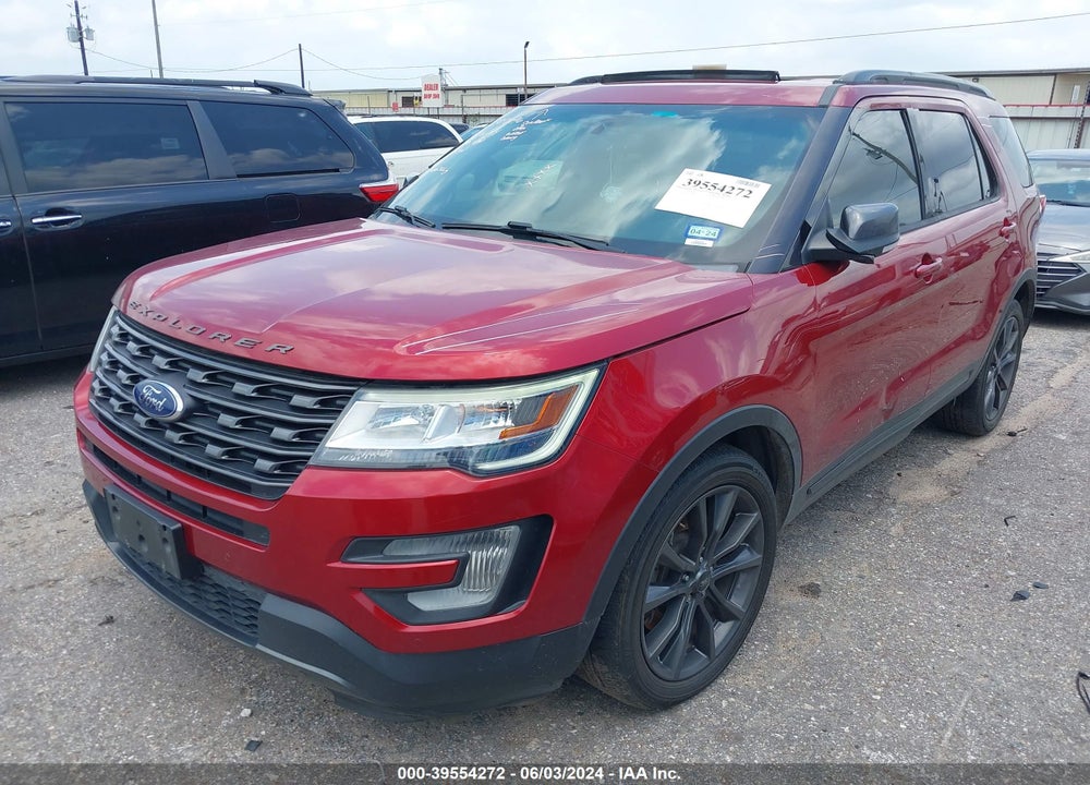 2017 FORD EXPLORER XLT VIN: 1FM5K7D81HGA68718
