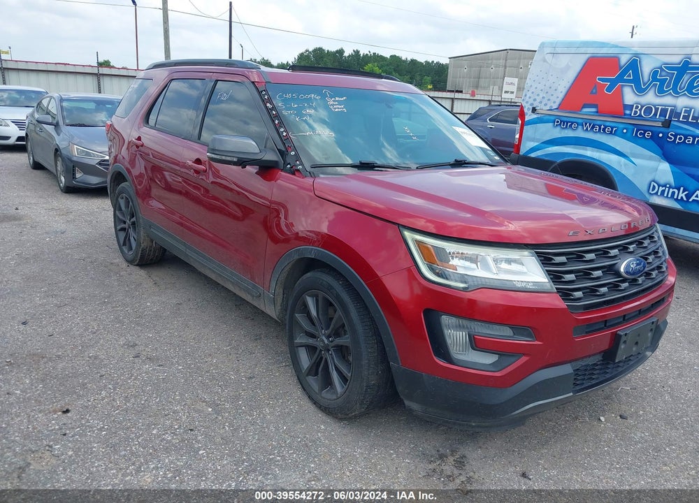 2017 FORD EXPLORER XLT VIN: 1FM5K7D81HGA68718