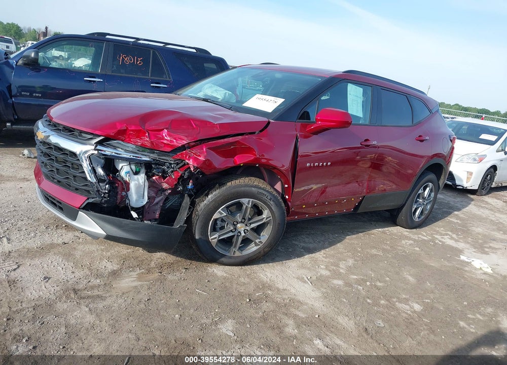 2024 CHEVROLET BLAZER FWD 2LT VIN: 3GNKBCR44RS216277