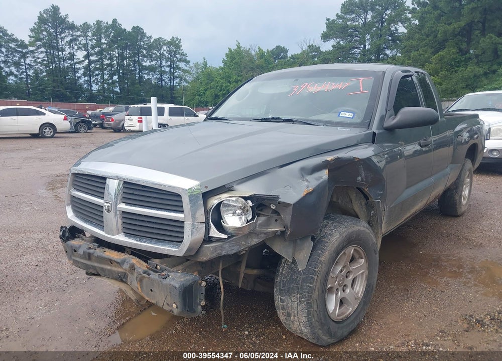 2006 DODGE DAKOTA SLT VIN: 1D7HE42K46S598901