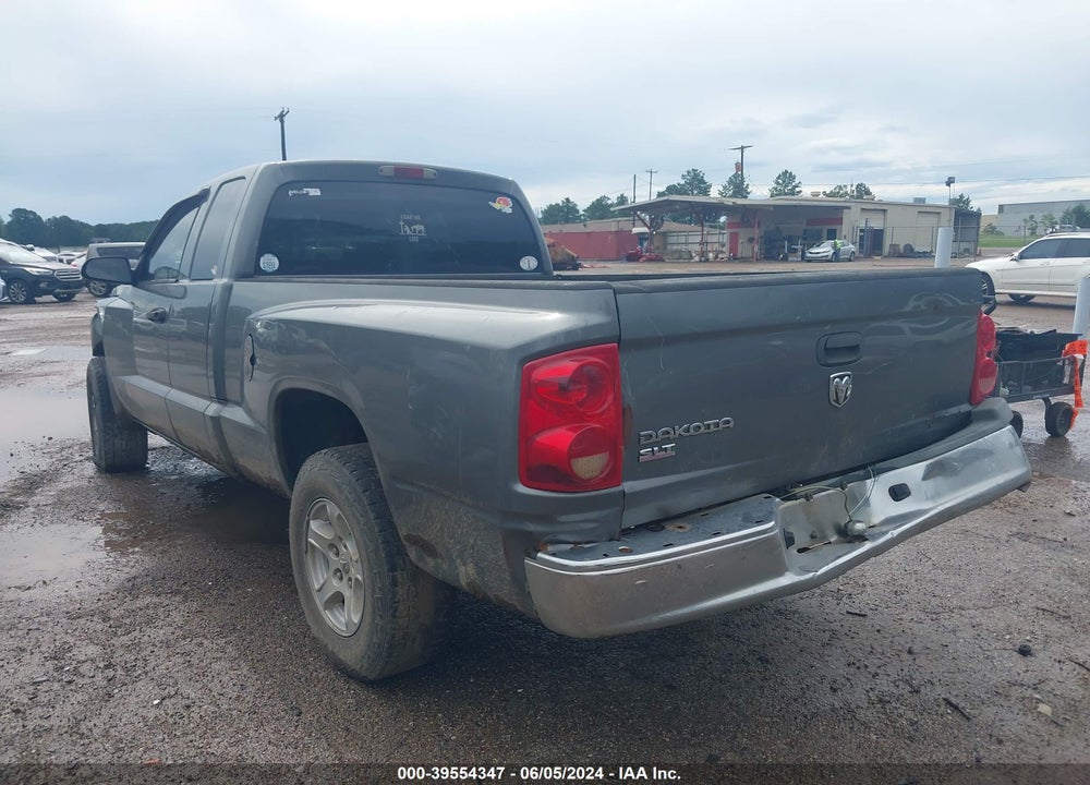 2006 DODGE DAKOTA SLT VIN: 1D7HE42K46S598901