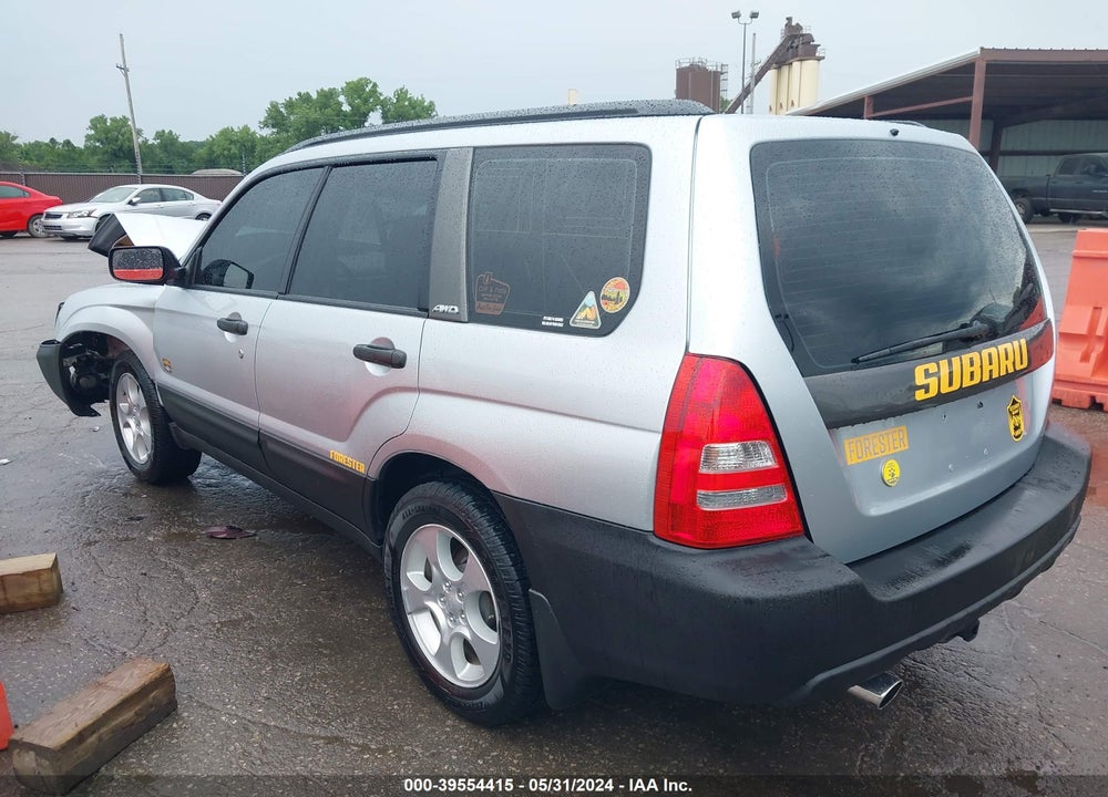 2003 SUBARU FORESTER XS VIN: JF1SG65623H706614