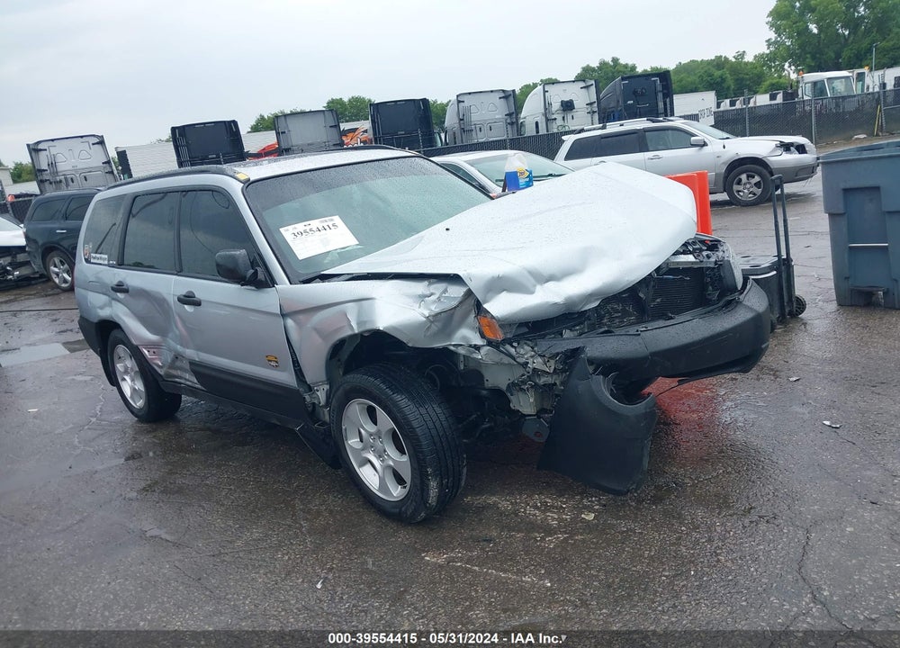 2003 SUBARU FORESTER XS VIN: JF1SG65623H706614